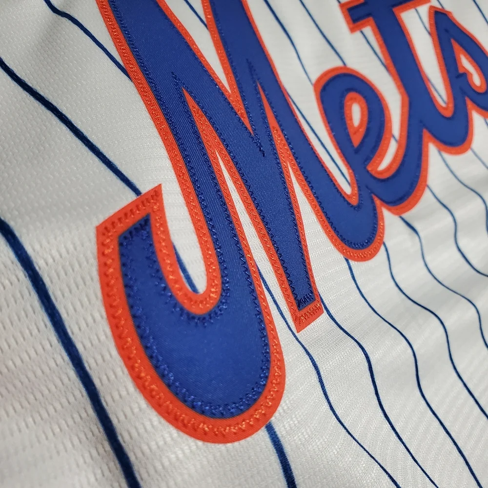 Nike New York Mets Darryl Strawberry #18 Jersey Cooperstown. NWOT - Picture 8 of 14